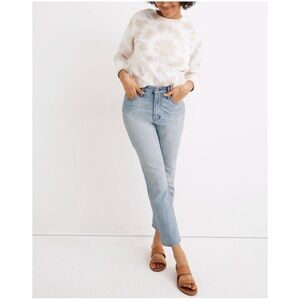 Madewell Women's Sz 29 High Rise Jeans Curvy Perfect Vintage Straight Denim